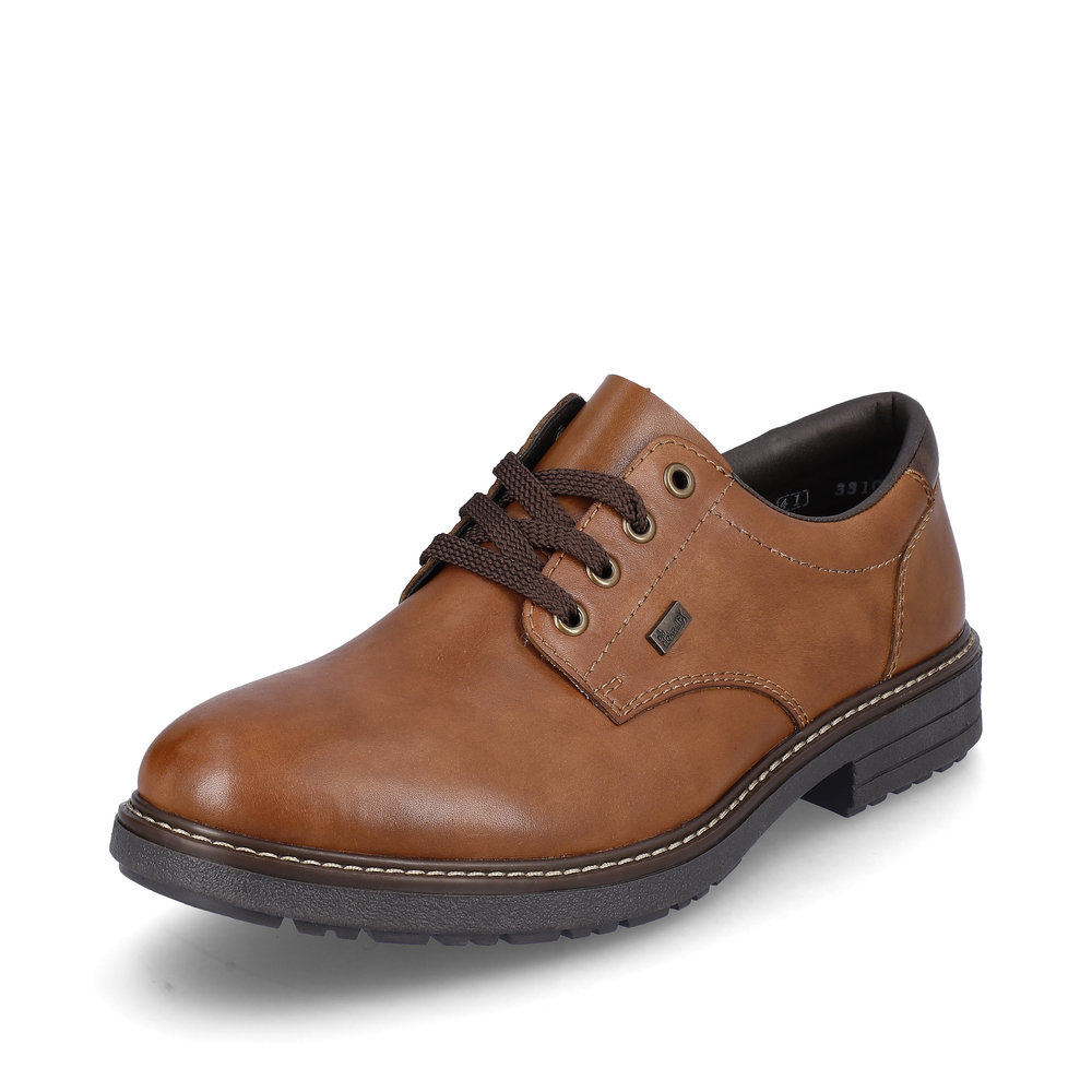 Rieker Mens 33101-24 Tan Tex lace shoe Sizes - 41 to 45. Price - £85
