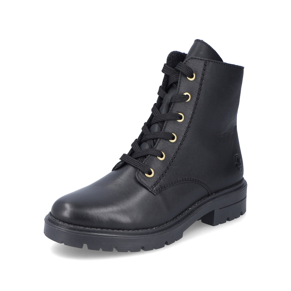 Rieker Z2841-00 Black lace boot Sizes - 37 to 41. Price - £79