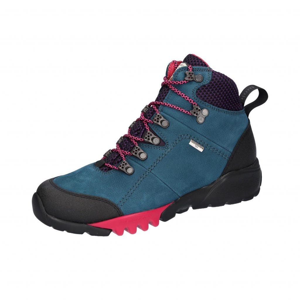 Waldlaufer 787971 H Amiata Teal multi Tex lace boot  Sizes - 5 to 7.  Price - £125