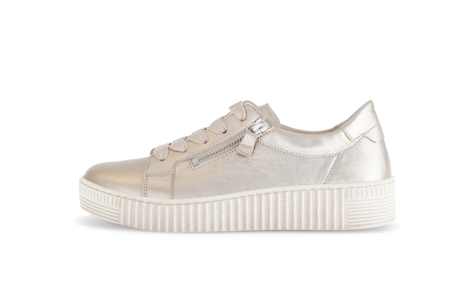 Gabor 63.334.62 Wisdom metallic zip lace  Sizes - 5.5 and 6.  Price - £99 NOW £79