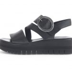 Gabor 64.627.27 Amarillo black sandal  Sizes - 4.5 to 7.  Price - £95