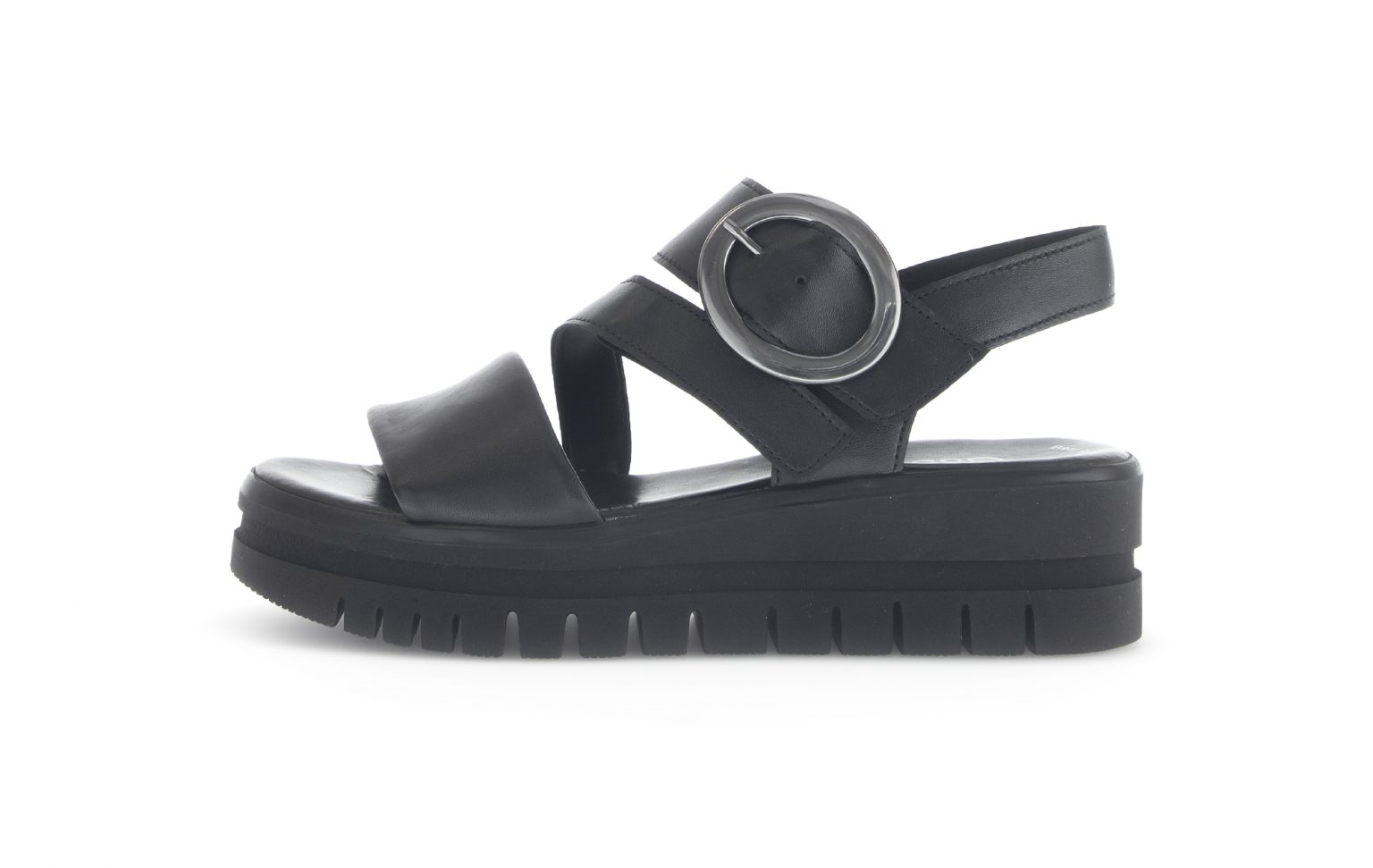 Gabor 64.627.27 Amarillo black sandal  Sizes - 5 and 6.  Price - £95 NOW £75