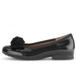 Gabor 72.462.97 Picnic black patent pump. Sizes - 4.5 to 7. Price - £95 NOW £76